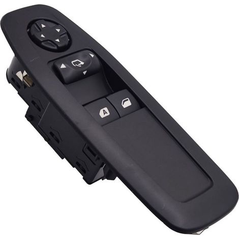 Interrupteur de lève-vitre électrique automobile 96751129ZD, compatible avec les Peugeot 208, 2008, 3008 et 5008, commande la montée et la descente des vitres électriques, facile à utiliser et amélior (1/4)