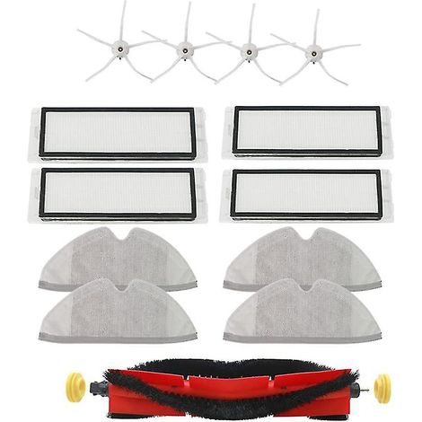 Ersatz-Rollenbürsten, Seitenbürsten, Filter für Roborock S5 S6 (1/4)