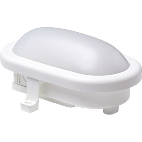 APLIQUE LED OVAL IP44 8W 3000K 120º 230V