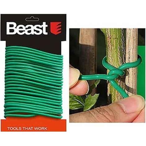 Alambre de Atar 2.5mm x 10m - Épais - Flexible - Pratique et résistant - Beast (1/4)