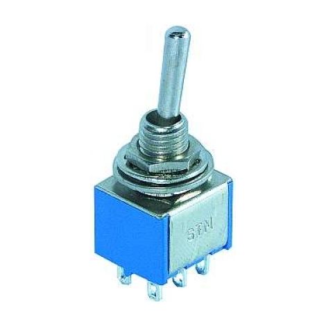 Interruptor blow doble 6 contactos 3A 250V (1/2)