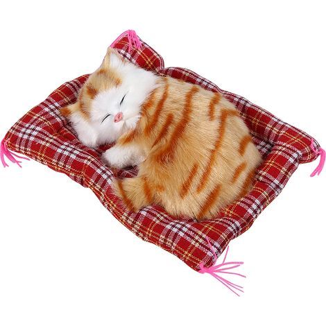 Sxhlseller Jouet en Peluche Chaton, Jouet en Peluche et en Plastique pour Chat Idéal pour Le Stockage Jouet Sonore de Chaton comme Jouets pour (2) (1/5)