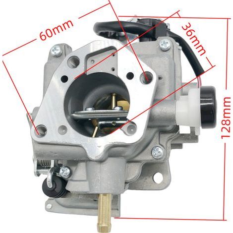 Kit de carburador adaptable Kohler Command Pro CH730 CH740 – Ref. 707-021, cortacésped autopropulsado, pieza original (1/5)