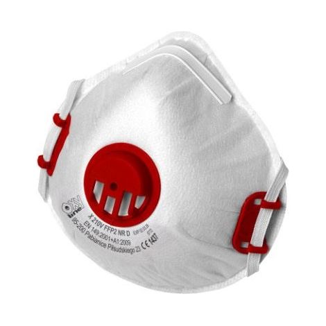 Demi-masque filtrant X 210 V FFP2 NR D avec valve - T-9910 Z-21V