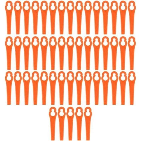 50 Ersatzmesser für den Akku-Freischneider Einhell GE-CT 18 Li in Orange