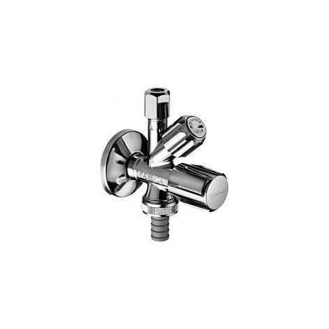 SCHELL 35600699 7868118 SOUPAPE D'ANGLE DE COMBINAISON À FILTRE 1/2'' AVEC RV CHROMÉ (1/2)