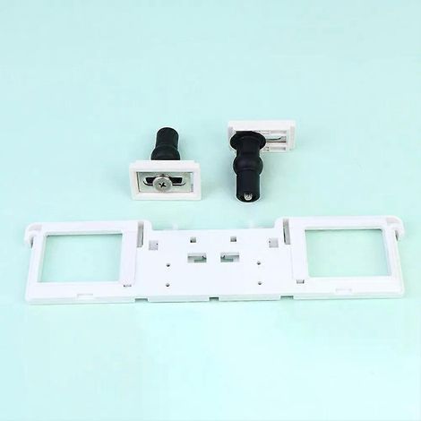 Vis d'expansion pour la fixation des abattants de toilettes, utilisées pour fixer les couvercles de lavabo et les abattants de toilettes. (1/4)