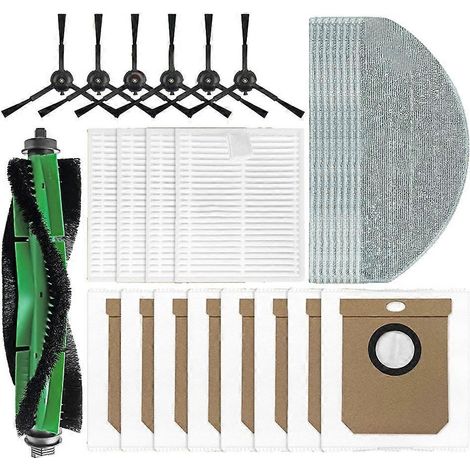 Filtre pour aspirateur brosse pour aspirateur Filtre de brosse pour aspirateur filtre de 8490 Ultimate/7490 Ultimate Aspirateur Main Roller Side Brosse Sac à poussière Serpillière Cloth Pads Filtre HE (1/5)