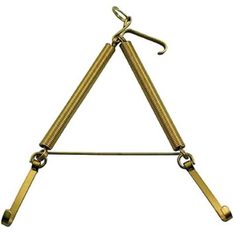 Appendipiatti A Molla Dorati Tipo 2 Cm.  16X25 Conf.10Pz
