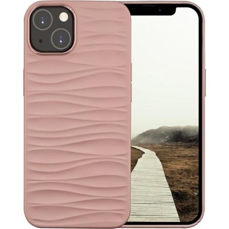 Custodia per iPhone 14 Dbramante 1928 Rosa Duna