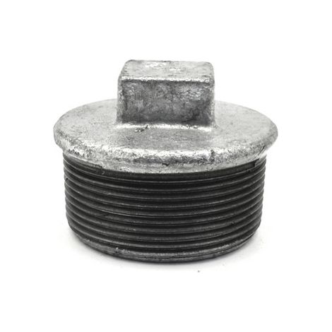 Tapa Macho Galvanizada