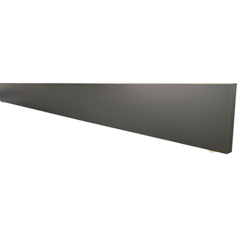 Unterschrank Sockelleiste Anthrazit Küche NESSA / SCANDI / AVA / OLD Style Küchenzeile Küchenblock Einbauküche - Breite 150 cm x Höhe 15 cm x Tiefe 1,60 cm. (1/4)