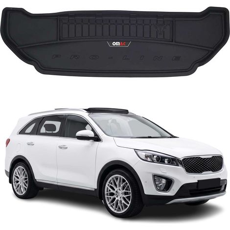 OMAC Kofferraumwanne Auto Kompatibel mit Seat MII 2012 bis 2023, Antirutsch Wasserdicht, 3D Premium TPE, Schwarz (1/5)