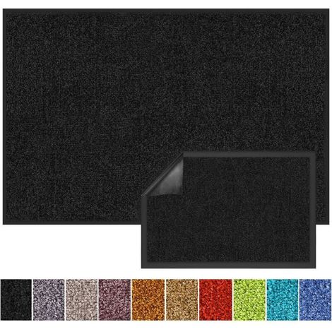 Fußmatte „Rhine Black“ für den Eingangsbereich, 120 x 180 cm