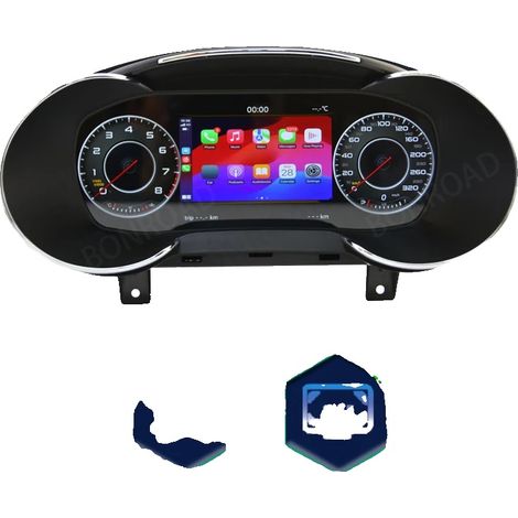 Tableau de bord numérique, fonctionnalités CarPlay sans fil, Android Auto, AUDI A3 8V (1/2)