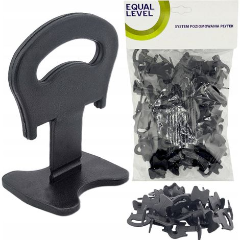 Système de nivellement des carreaux Niveau Égal Kit de 100 clips 1,5 mm (1/2)