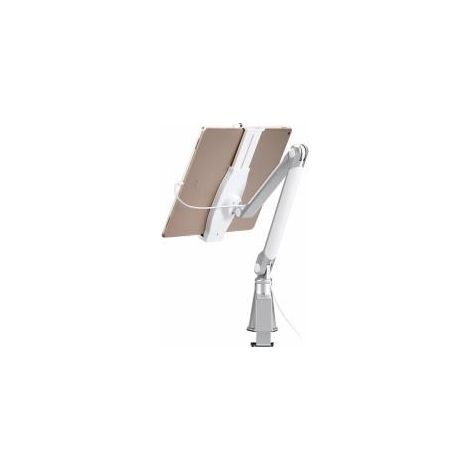 Supporto per tablet neomounts tablet-d100silver alluminio inclinabile girevole (1/5)