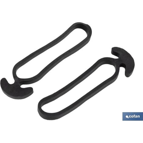 Pack de 300 unités de caoutchouc d'ancrage Nº 8 pour tuteurage (1/3)