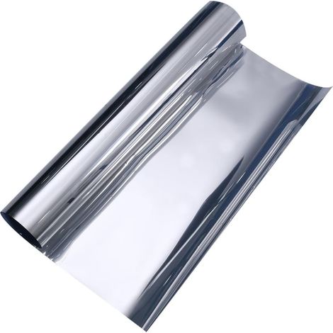 Film Solaire L'éblouissement pour Usage Résidentiel et Commercial Argenté en Pet Adhésif, Isolant Thermique pour Fenêtres (1/5)