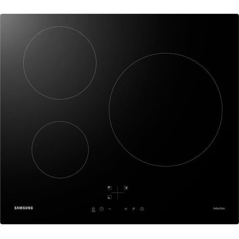 Samsung NZ63M3NM1BB Piano cottura ad induzione Nero 3 zone (1/4)