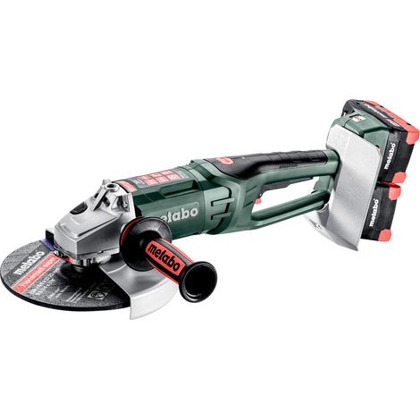 Metabo Akku-Winkelschleifer WPB 36-18 LTX BL 24-230 Quick, Kunststoffkoffer, 18V 4x8Ah LiHD + ASC 145 Duo (1/5)