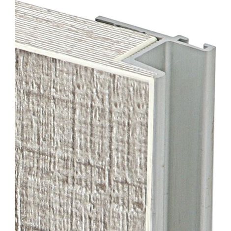 perfil tirador aluminio calas 30b 2,60 efecto inox ( color:000000 6) (1/2)