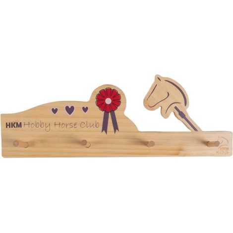 Taglia unica, legno: Appendibriglie da muro per appendere accessori giocattolo linea hobby horse (1/3)