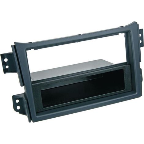 Facade autoradio 1DIN compatible avec OPEL AGILA ap08 - avec vide poche