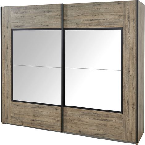 Armoire adulte contemporaine coloris marron Tilleul (1/5)