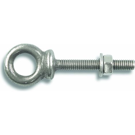 Boulon œil inox 80 kg D 12 mm L 60 mm