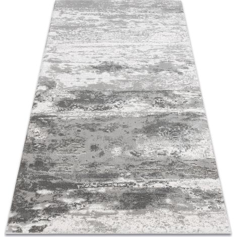 Teppich ACRYL VALS 2359 Abstraktion elfenbein / grau grey 70x140 cm