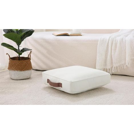 Large Floor Cushions Meditation Cushions Square Floor Cushions for Adults, Thick Outdoor Seat Cushions, Yoga Cushions Seat Cushions 45cm (1/5)