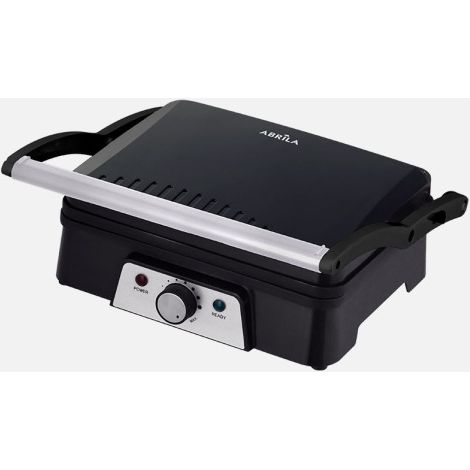 Grill parrilla embrujo 1600w negro apertura 180º placa 29x23cm antiadh.ac.inox.tacto frio 15,5x33x30cm