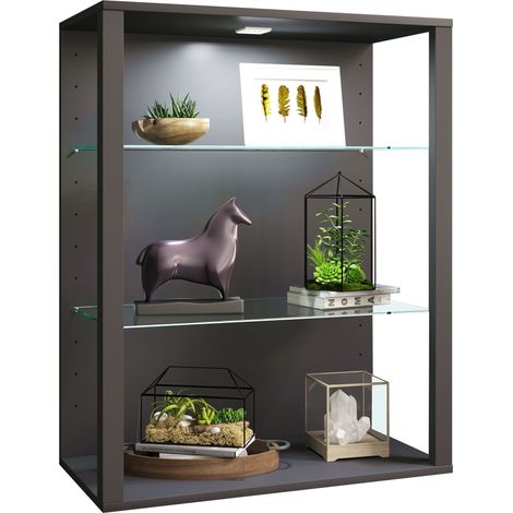 Vetrina in vetro di legno Glasol LW 90x70x35 - VCM