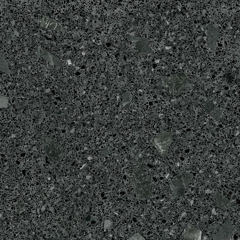 Carrelage Aspect terrazzo Straci noir poli 79.5x79.5 cm (1/2)
