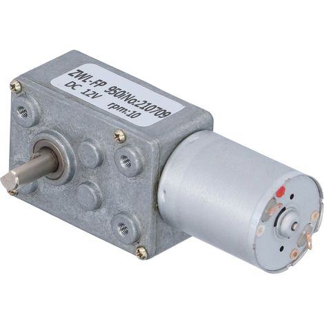 Le moteur à engrenage à vis sans fin ZWL-FP-10rpm est un réducteur basse vitesse robuste, durable, résistant à l'usure et très résilient.