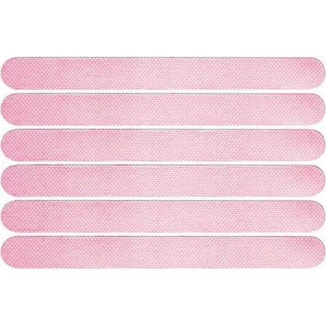 Autocollants pour baignoires sols de piscine et escaliers glissants paquet 12 rose (1/5)