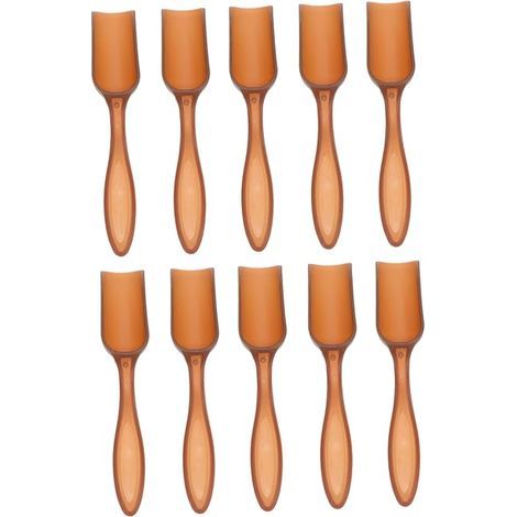 Ensemble de 10 Peles de sol, Peles de jardin, Pots de fleurs, Pele de sol, Outil de jardin, Petite Pele de sol, Pele de jardin, Pele de jardin en plastique, Trollette à main créative (1/5)
