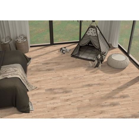 Carrelage Effet parquet KASHMIRI WOOD NATURAL 20X120cm Paquet de 1.20m2