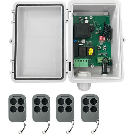 Récepteur pour moteur tubulaire universel 220 V AC, contrôleur durable,1Control board 4RC (1/5)