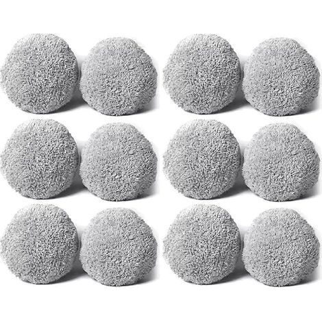 Kit de 12 chiffons de nettoyage pour robot lave-vitres intelligent PuRuiKai, lavables et en kit. (1/5)