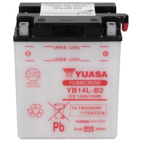 BATTERIA YUASA YB14L-B2 12V 14 Ah
