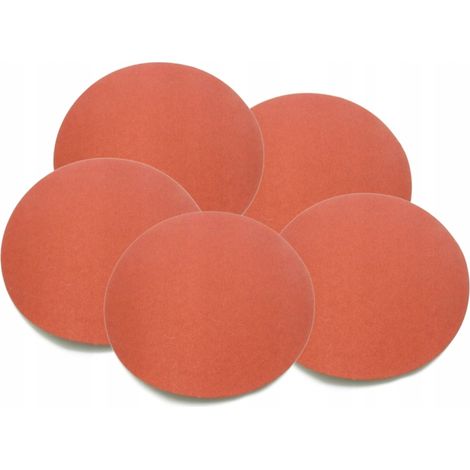 Dischi abrasivi 225 mm, 5 pezzi, grana 60 - 5.0 KPL - DED77490 (1/3)