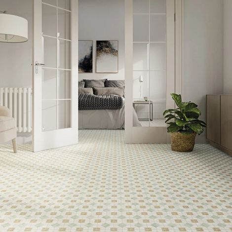 Carrelage Effet Mosaïque TESSERAE Suit Ona 28x28cm
