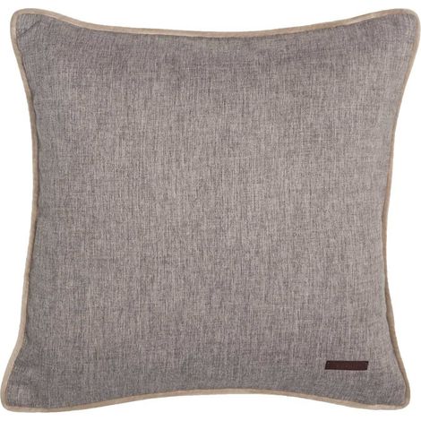 ESPRIT Fodera per cuscino decorativo HARP - 1 pezzo 40x40 cm, Grigio chiaro