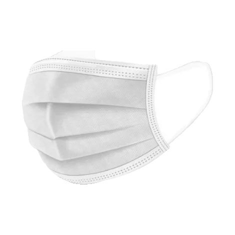 Einwegmaske, 3-lagiges Design, atmungsaktives Material, Grau-200PCS (1/2)