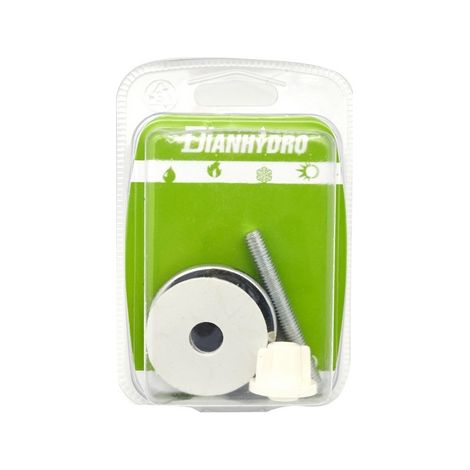 COPRIFORO PER LAVABO IN OTTONE TIPO PESANTE BLISTER- Cromo- FAIDF- pezzi 1