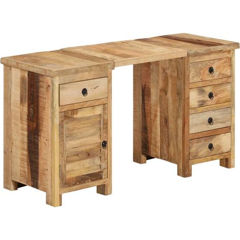 Schreibtisch Massivholz Mango 140x50x77 cm