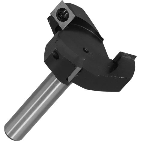 Fraise à surfacer Spoilboard 3 couteaux, outil de toupie à bois, queue de 1/2 pouce, lame à rainer pour menuiserie (1/5)