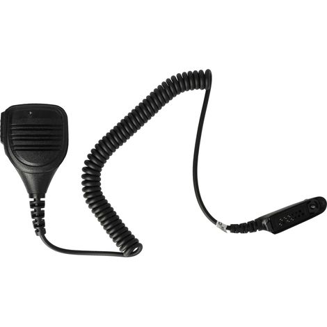 vhbw Lautsprecher-Mikrofon kompatibel mit Motorola PRO5450, PRO5550, PRO5350, PRO7750, PRO5750, PRO7550, PRO7450, PRO7150, PRO7350 Funkgerät